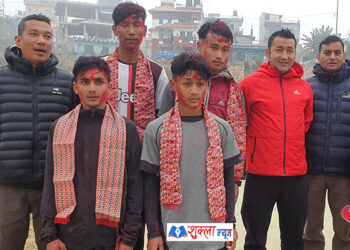 पन्चमुनी माबिको दौडमा पौडेल प्रथम