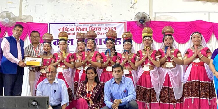 नृत्य प्रतियोगितामा पञ्चमुनिदेव मावि प्रथम