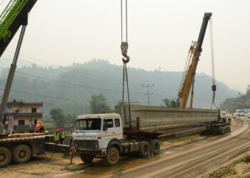 पोखरा–मुग्लिन पश्चिम खण्डका चार ठाउँमा ‘प्रिकाष्ट’ प्रविधिबाट पुल राखिने