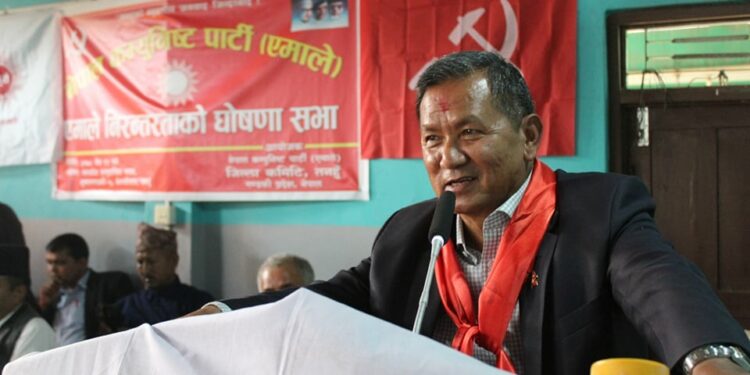 ‘नेपाली जनताको भरोसाको पार्टी हो एमाले’