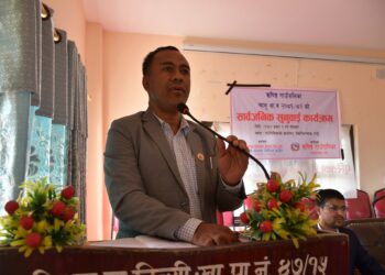 ऋषिङ गाउँपालिकामा सार्वजनिक सुनुवाई
