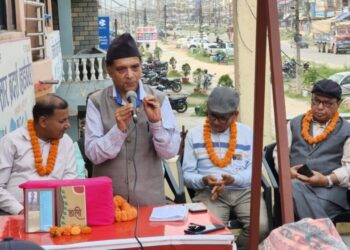 शुक्लागण्डकीको मेयरमा आचार्यले उम्मेदवारी दिने
