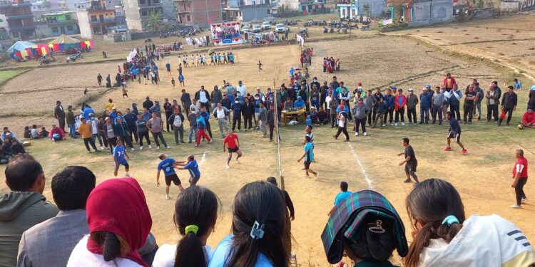 खैरेनीटारमा आजदेखि पाँचौं लखन थापा स्मृति कप सुरू