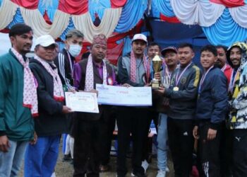 अनिल, सागर, सराेज स्मृति कपको उपाधि आयाेजकलाई