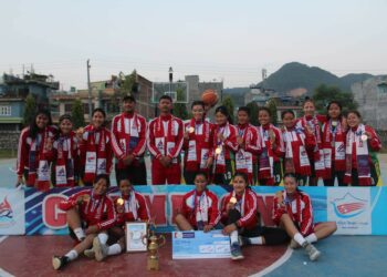 महिला बास्केटबलमा आर्मीलाई स्वर्ण