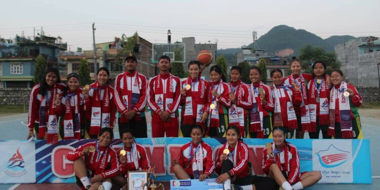 महिला बास्केटबलमा आर्मीलाई स्वर्ण
