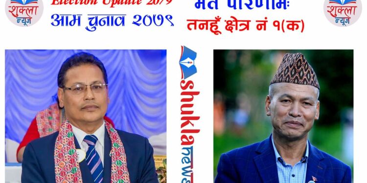 तनहुँ क्षेत्र नं. १ (क) मा कांग्रेसका श्रेष्ठ विजयी
