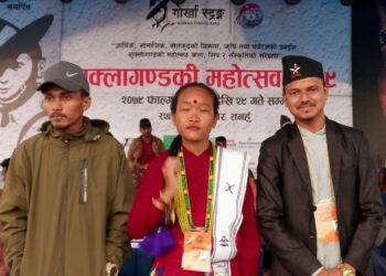 शुक्लागण्डकी महोत्सव : लोक गायन प्रतियोगितामा मन्दिरा प्रथम