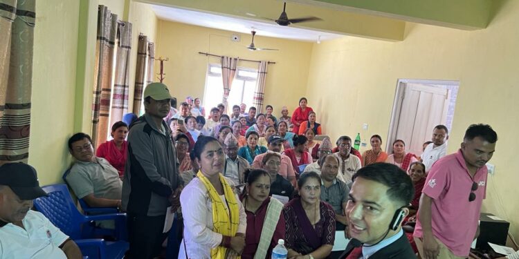 जेसिजले दियाे वैठक सञ्चालन विधिको तालिम
