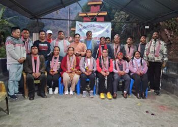 शुक्लागण्डकी व्याडमिन्टन संघको अध्यक्षमा गमाल