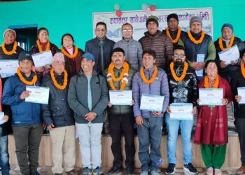 कपासेटार खानेपानी समितिकाे अध्यक्षमा पाैडेल