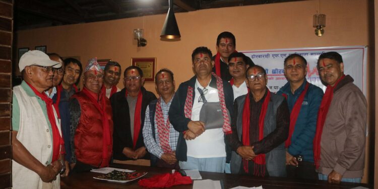 रेडियो ढोरवाराहीको अध्यक्षमा पुन: पण्डित