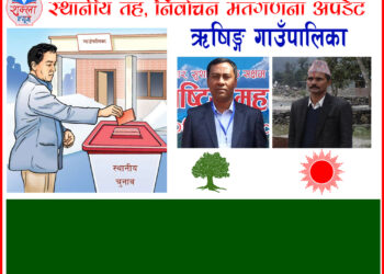 ऋषिङ्गमा राजेन्द्रको अग्रता