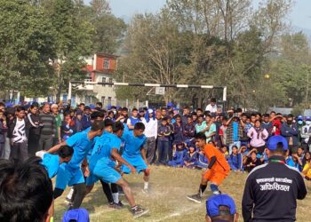 रनिङ शिल्डकाे पहिलो दिनमै पञ्चमुनिकाे अग्रता