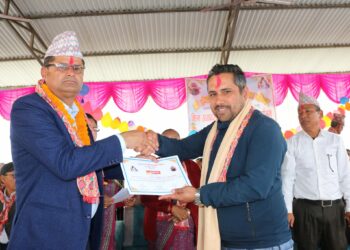 १२३ दानवीर दातालाई सम्मान