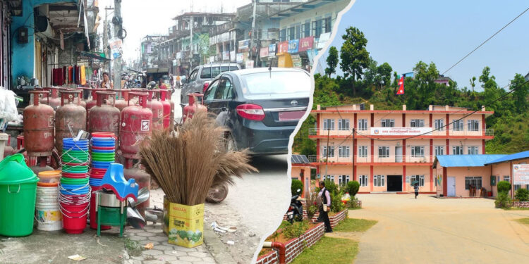 पसलको मापदण्ड बाहिर सामन राखे कारबाही हुने