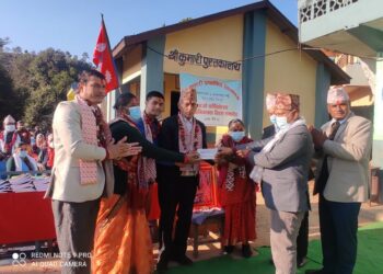 वडा सदस्यद्धारा विद्यालयमा अक्षयकोष  स्थापना