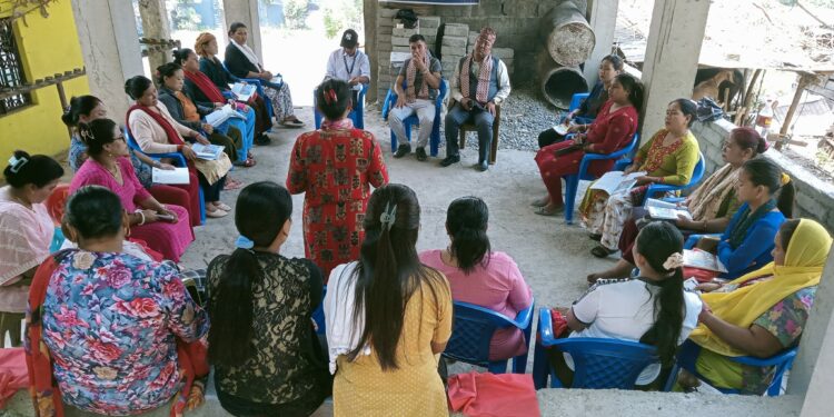 भोटेपानीमा बित्तीय साक्षरता कक्षा