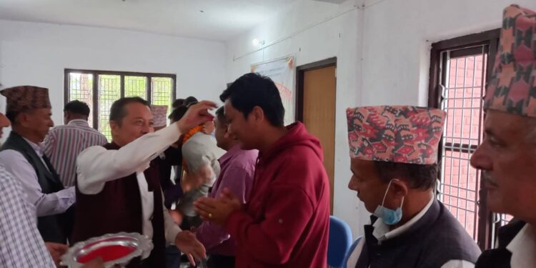 जनप्रतिनिधिलाई क्याम्पसको सम्मान