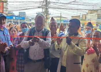 दुलेगौंडामा काँग्रेसको निर्वाचन सम्पर्क कार्यालय स्थापना