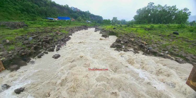 तनहुँ लगायतका केही जिल्लामा भारी वर्षा