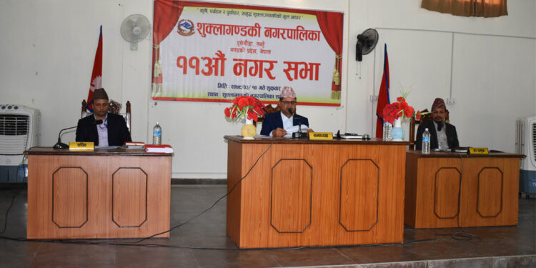 शुक्लागण्डकीको बजेट एक अरब बाईस करोड सोह्र लाख