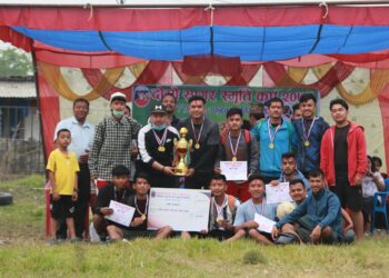 सागर स्मृति कपको उपाधि दुलेगौंडालाई