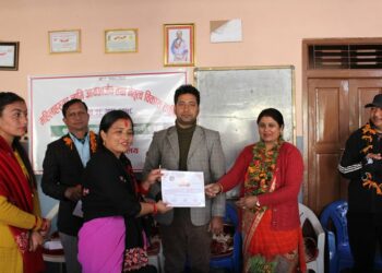 महिला आयआर्जन तथा नेतृत्व विकास तालिम सम्पन्न