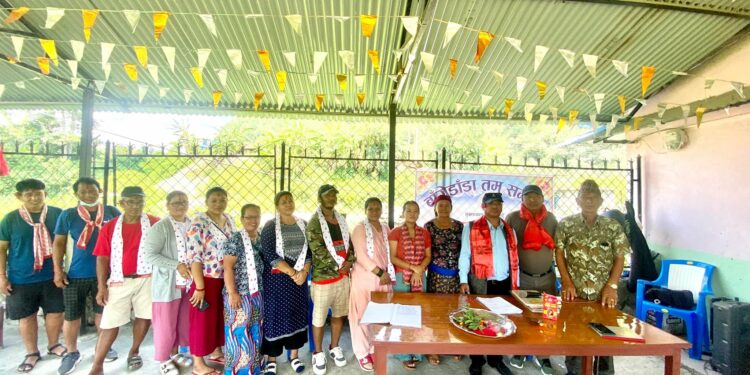 बाँगेडाँडा तमु समाजको अध्यक्षमा पुर्णबहादुर