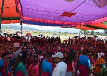 ढोरफिर्दीमा जारी तीजगीत प्रतियोगिताको फाईनलमा ५ समुह छनोट