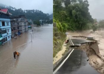 बाढीले २३ सैनिक बेपत्ता
