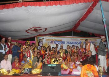 लामेआहालको भजन प्रतियोगितामा देविस्थान प्रथम