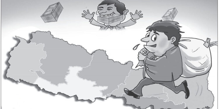 भ्रष्टाचार हुने देशको ११० औँ स्थानमा नेपाल