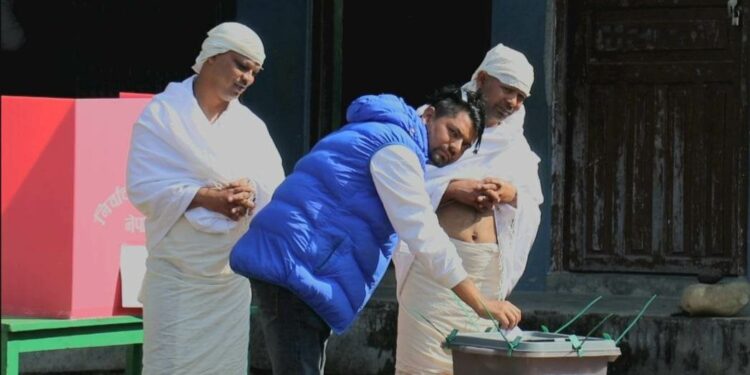 शोकको बेला भोट