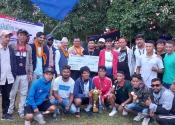 जनैपुर्णिमा कपको उपाधि नमुना युथ क्लबलाई