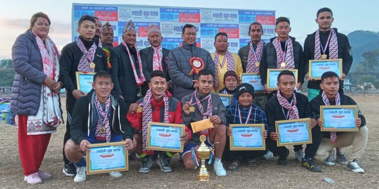 ल्होसार कपको उपाधि पल्टन एफसीलाई