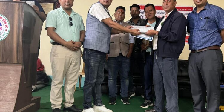 पोलिटिकल साइन्स सोसाइटी तनहॅु शाखा गठन